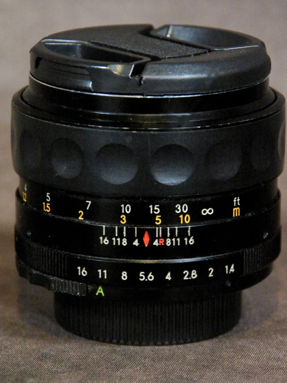 Auto Revuenon 55mm f/1.4 Tomioka Planar Lens M42